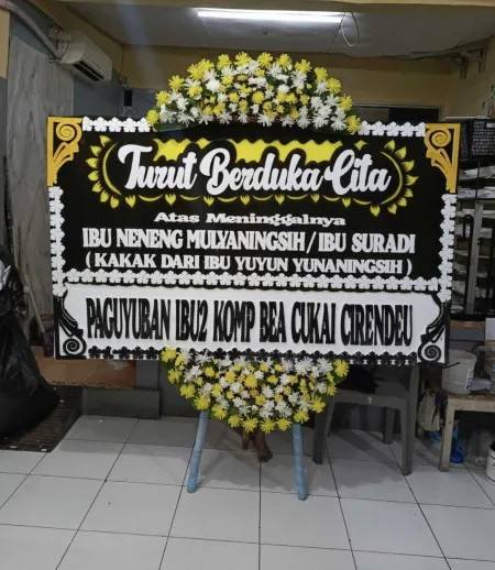 Papan Bunga Duka Cilodong